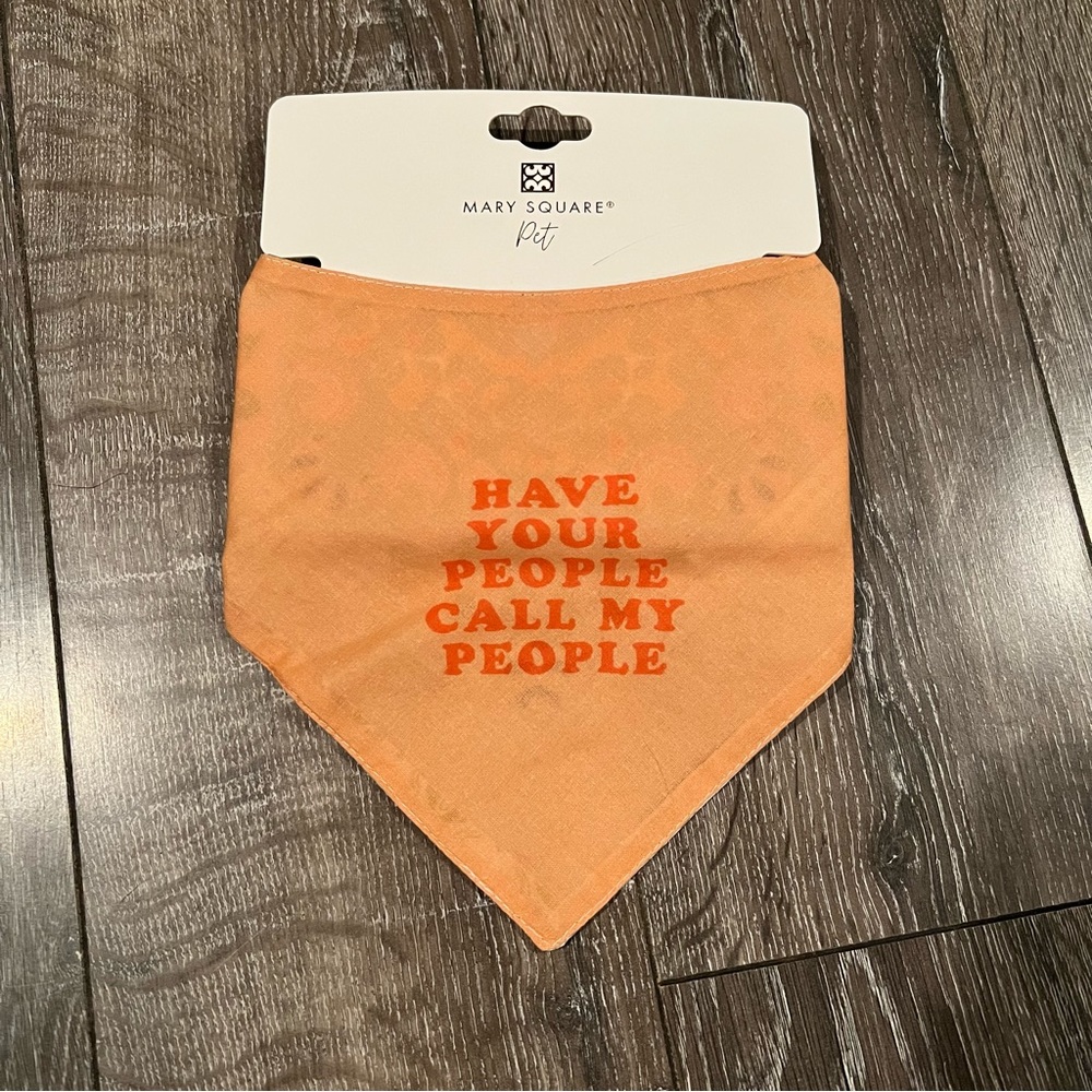 Mary Square Pet Dog Bandana One Size